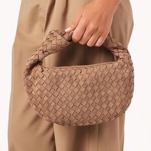 Billini Tan Woven Women's purse